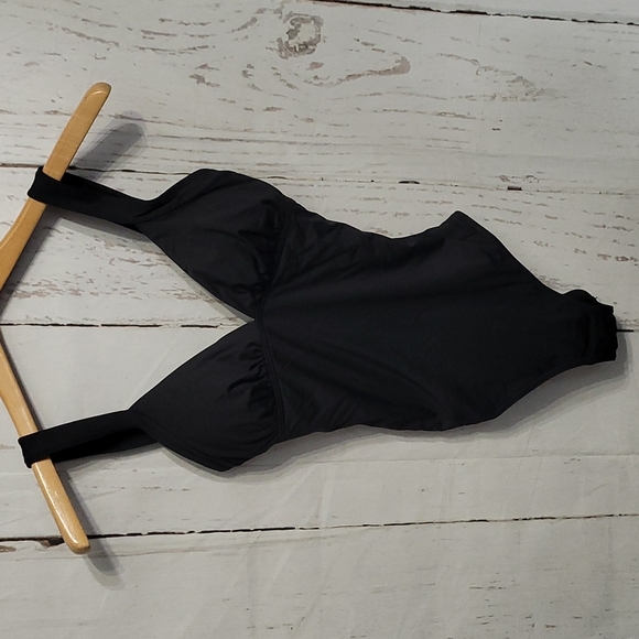 Tommy Bahama One-Piece Swimsuit Black Size 10 - Picture 1 of 4